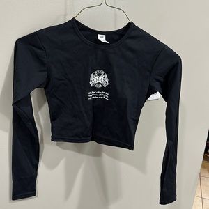 Darc cropped long sleeve